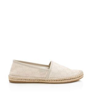 Gucci GG Canvas Espadrilles - Size 8 / 38